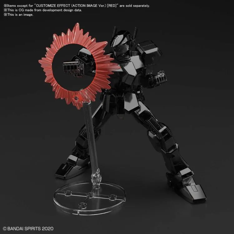 #08 Action Image Ver. (Red) "30 Minute Missions" Bandai Spirits Customize Effect