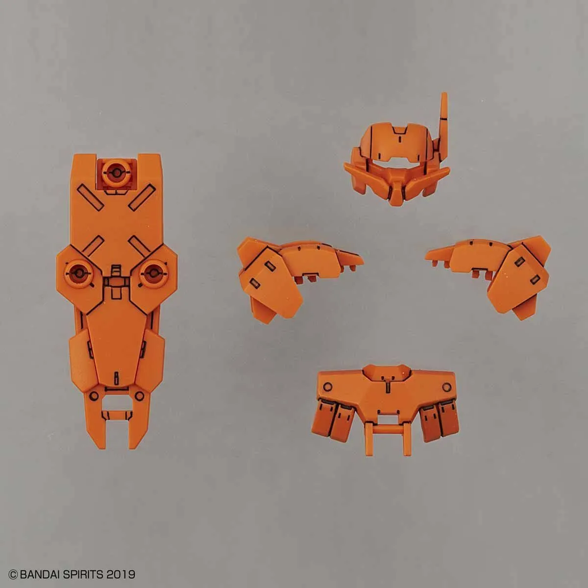 1/144 30MM OPTION ARMOR FOR CLOSE COMBAT (FOR ALTO, ORANGE)