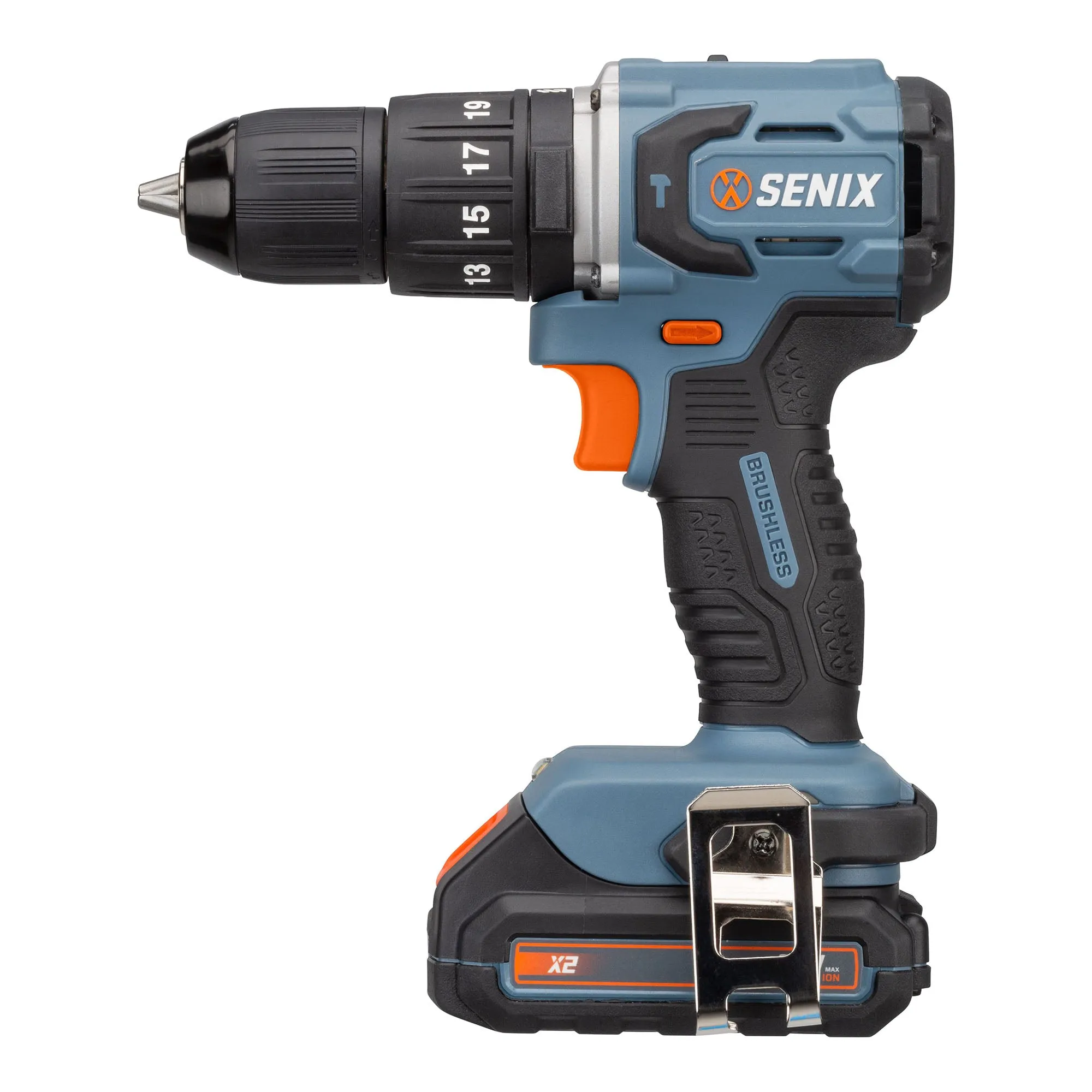 20 Volt Max* 2-Tool Cordless Brushless Combo Kit, 1/2-Inch Hammer Drill Driver & 1/4-Inch Impact Driver (Battery and Charger Included), S2K2B2-02