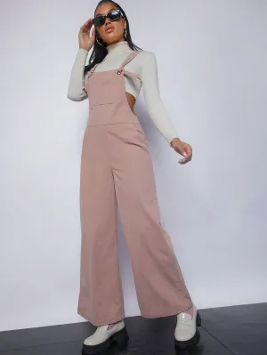 29th Street Pocket Front Wide Leg Overalls Without Tee