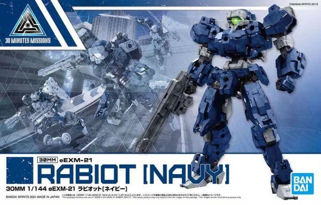 30 Minutes Missions #32 eEXM-21 Rabiot (Navy) Model Kit