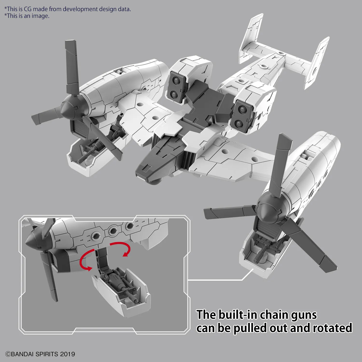 30 Minutes Missions - Extended Armament Vehicle (Tilt-Rotor Version)