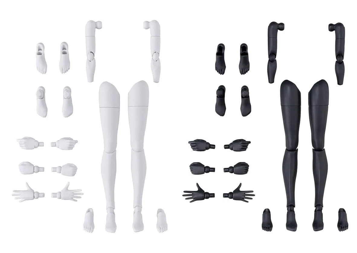 30 Minutes Sisters Option Body Parts Arm & Leg Parts (White and Black)