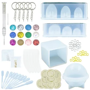 3D Sphere & Cube Resin Craft Kit