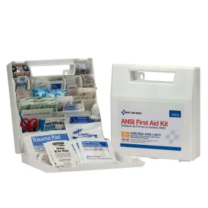 50 Person Bulk Plastic First Aid Kit, ANSI Compliant