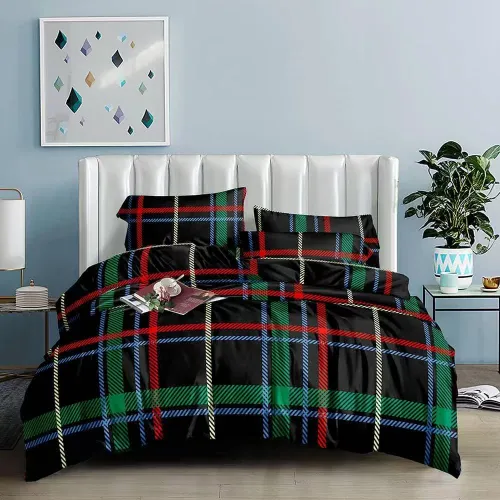 6 Pcs Bedding Set With Duvet Covers, Bedsheet &  Pillow Case