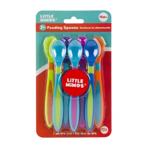 60306, Little Mimos, 7Pc Babies' Feeding Spoon Set