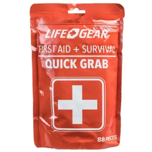 88pc Quick First Aid / Survival Kit