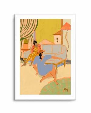 A Day At Home by Arty Guava | Art Print