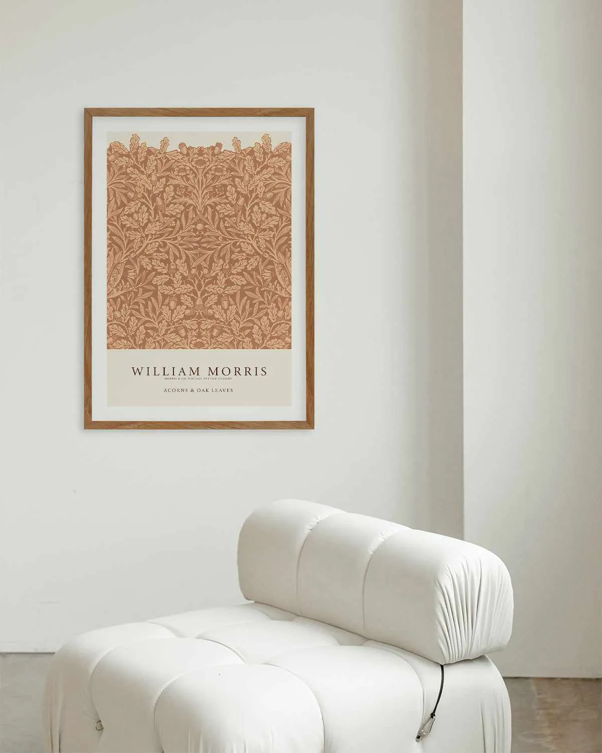 Acorns & Oak Leaves by William Morris Art Print