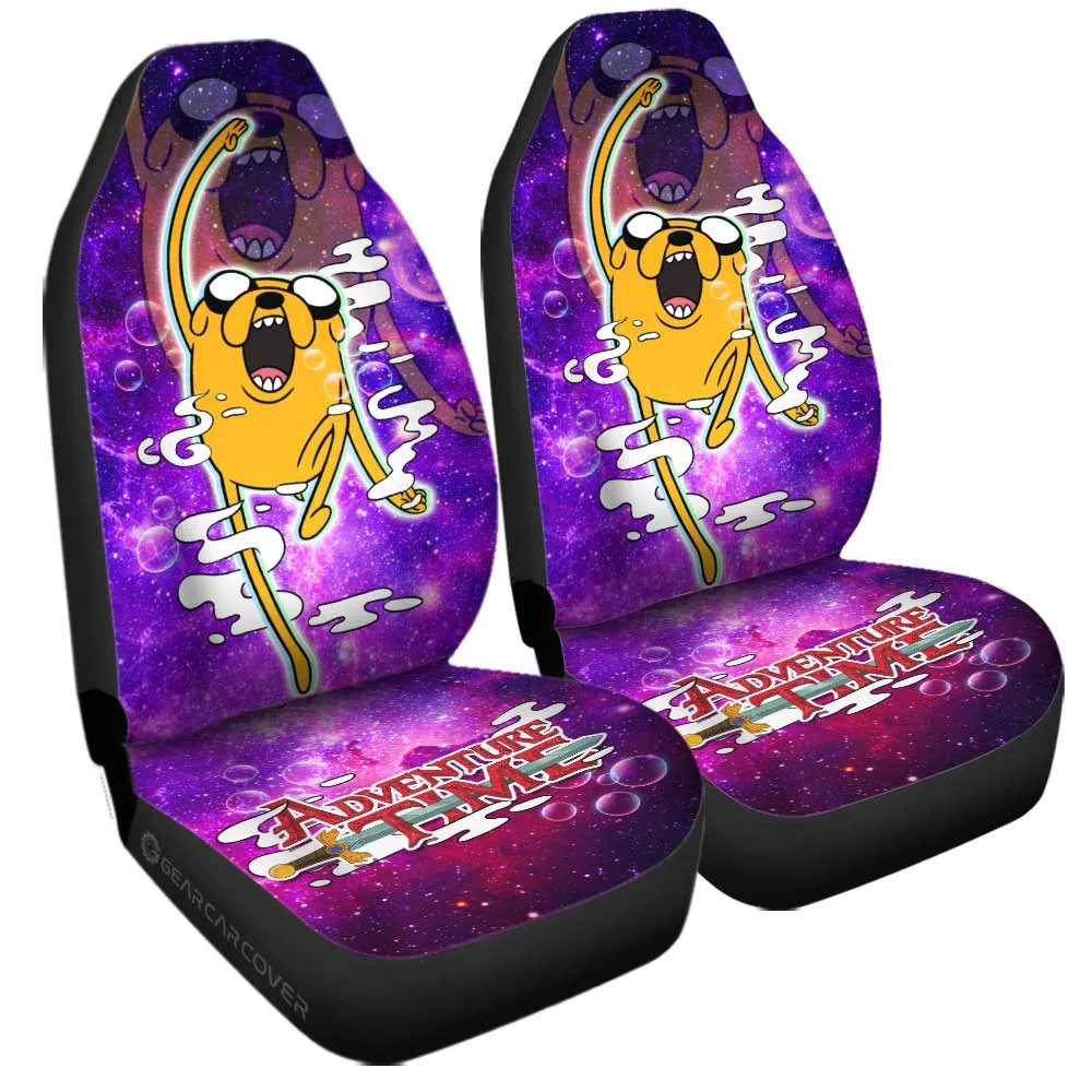 Adventure Time Jake Galaxy Car Seat Covers Custom