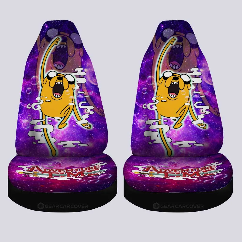 Adventure Time Jake Galaxy Car Seat Covers Custom