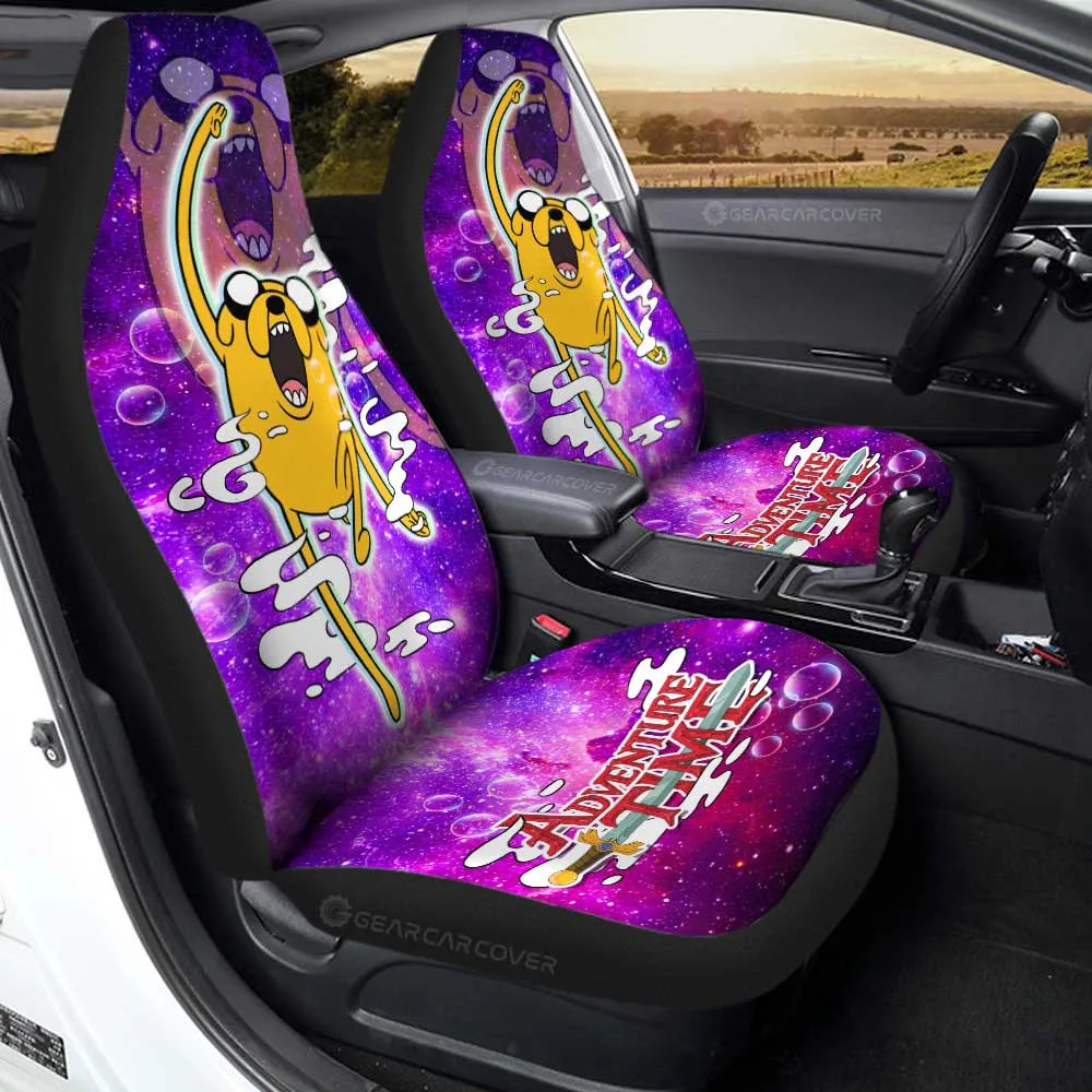 Adventure Time Jake Galaxy Car Seat Covers Custom