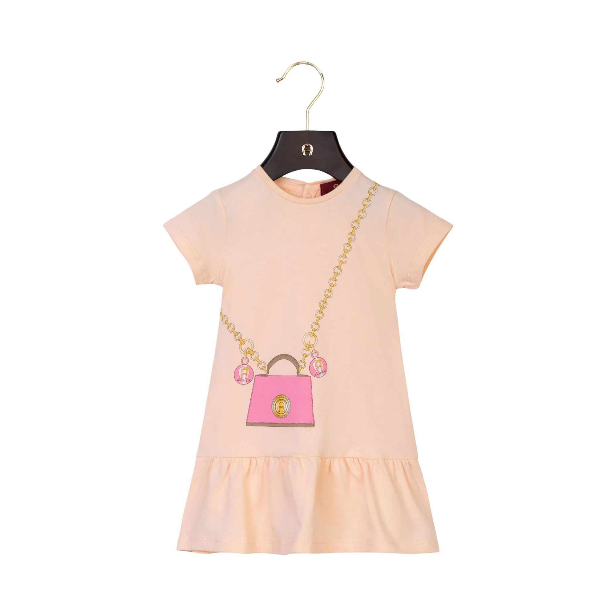 Aigner Kids Baby Girl's Peach Dress