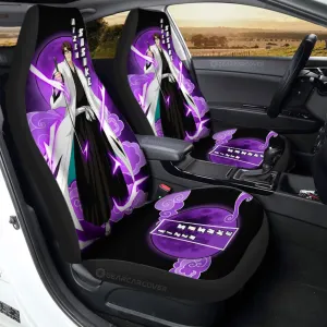 Aizen Sosuke Car Seat Covers Custom Anime Bleach Car Interior Accessories