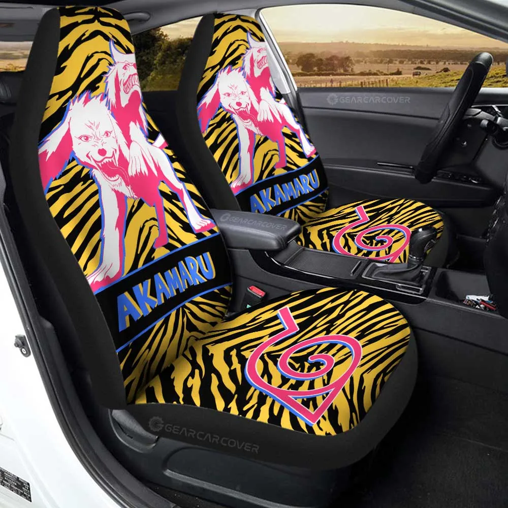 Akamaru Car Seat Covers Custom