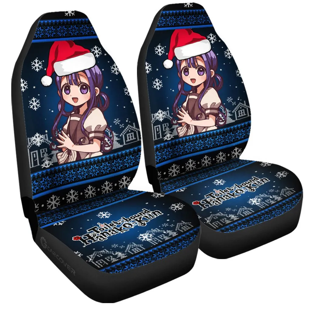 Akane Aoi Toilet-Bound Hanako-kun Car Seat Covers Custom Anime Christmas Car Accessories