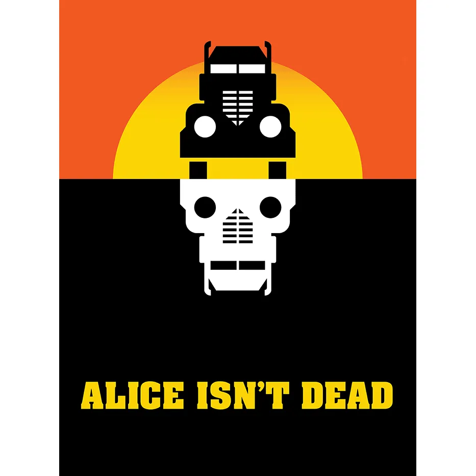 Alice Isn't Dead Logo Poster 18x24