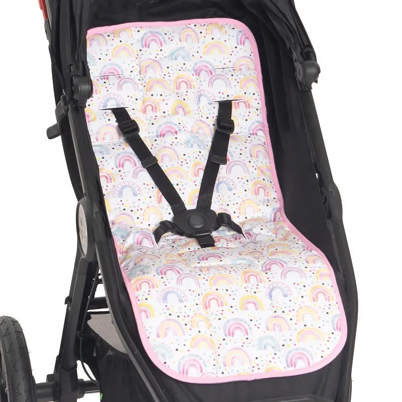 All 4 Ella Universal Pram Liner - Watercolour Rainbow