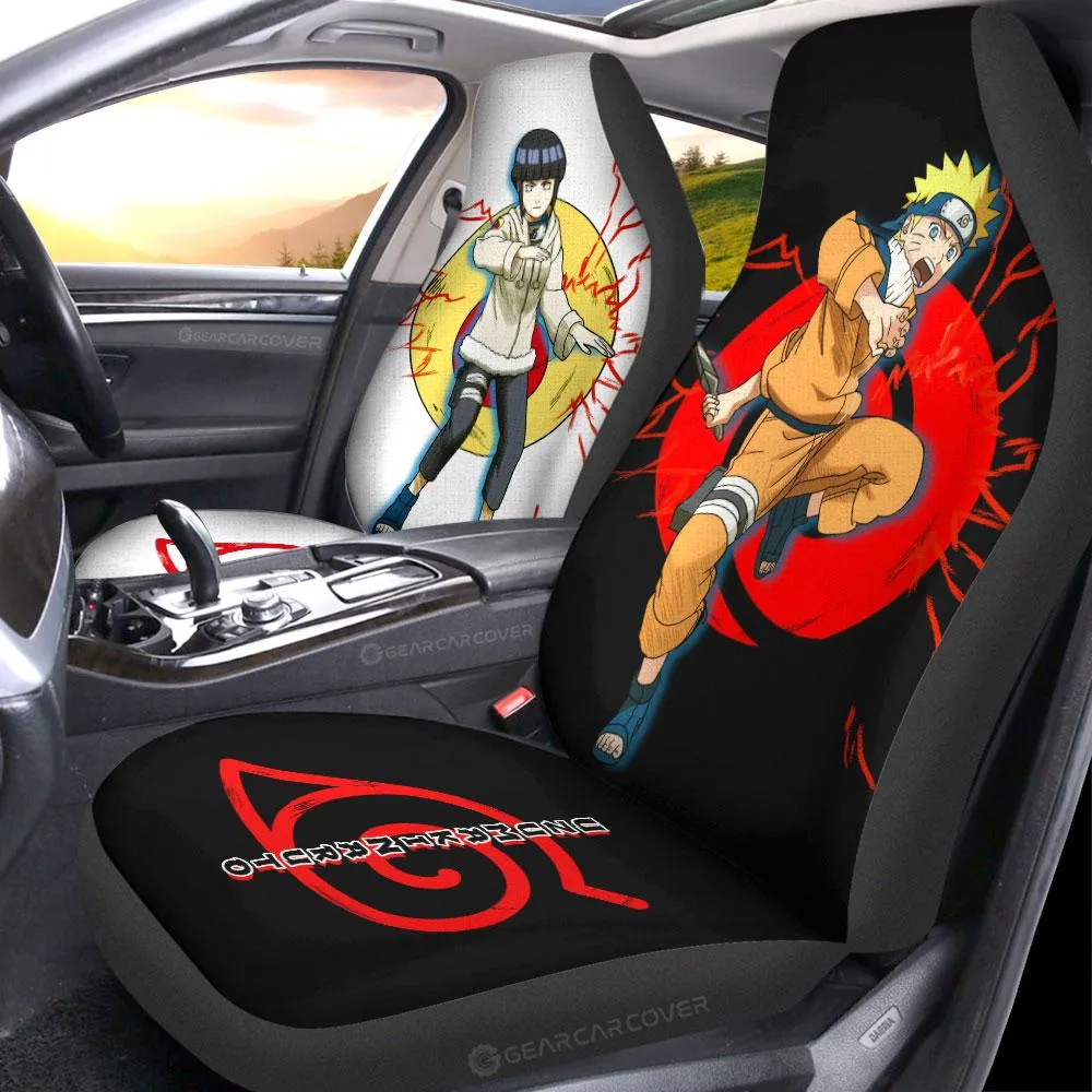 And Hinata Car Seat Covers Custom For Anime Fans