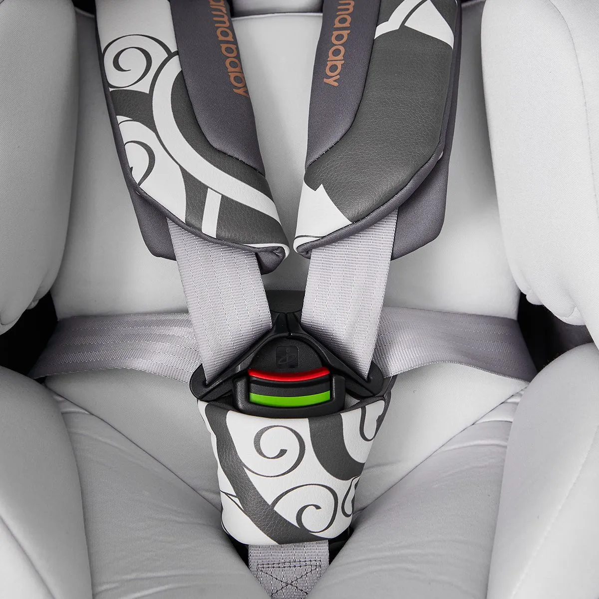 Angel Guardian 0-12 Years 360° Rotation Grey Car Seat