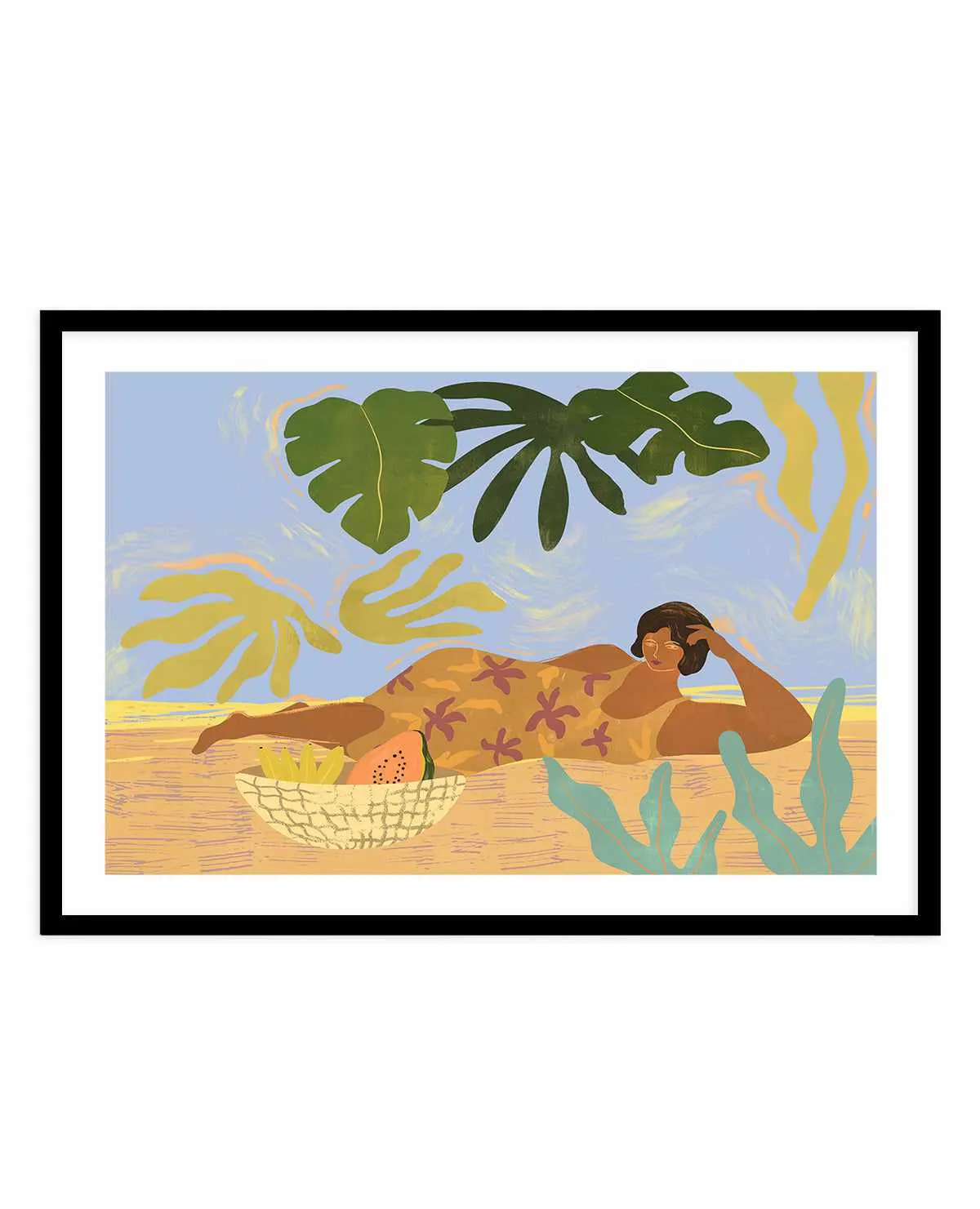 Another Lazy Day by Arty Guava | Art Print