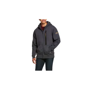 Ariat Rebar Workman Full Zip Hoodie Charcoal Heather