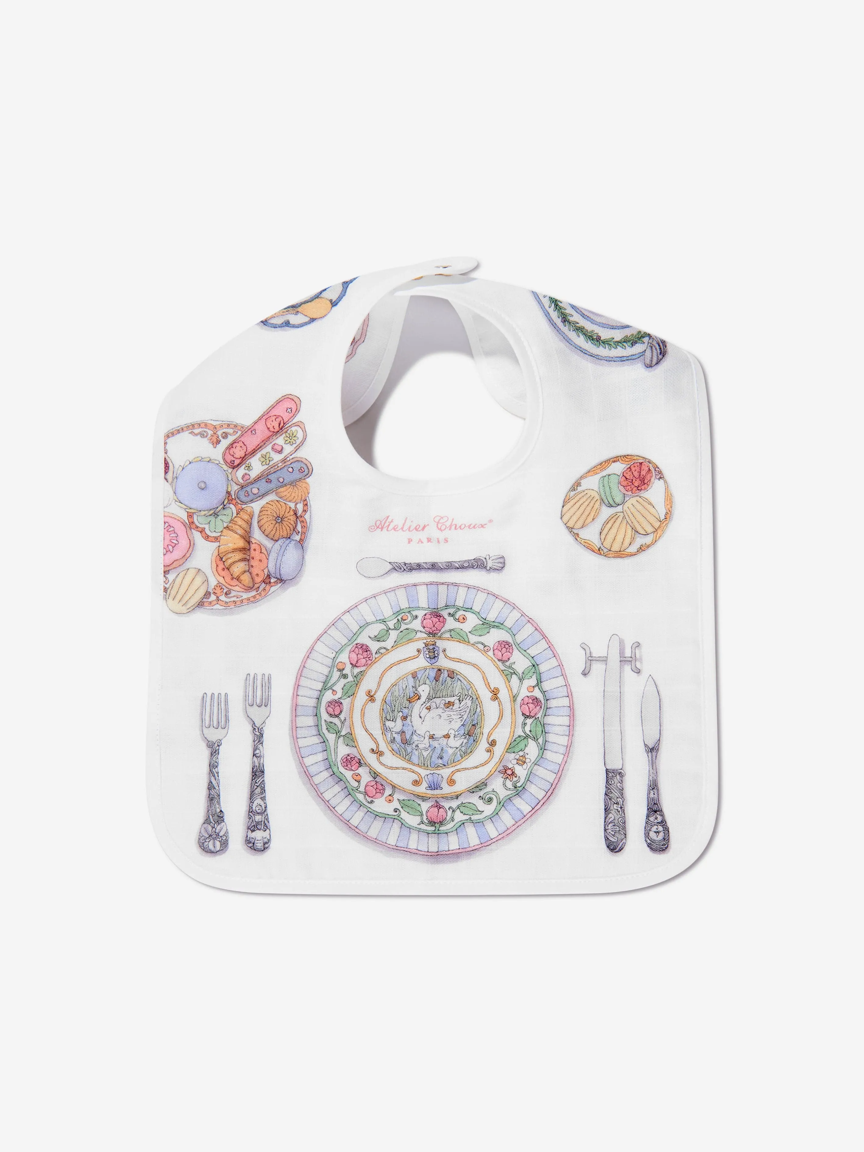 Atelier Choux Baby Bon Appétit Large Bib