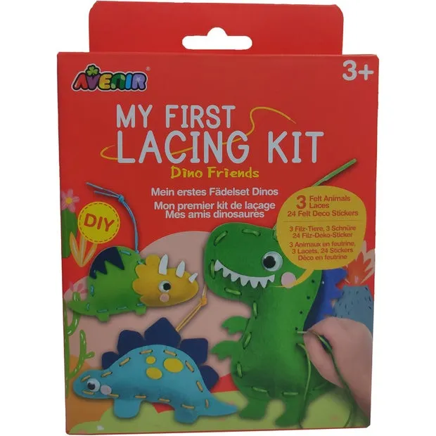 Avenir My First Lacing Kit Dino Friends