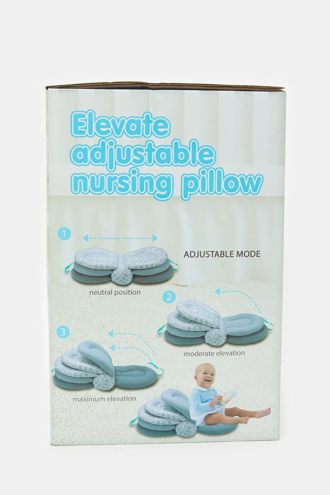 Babies Grey Feeding Pillow