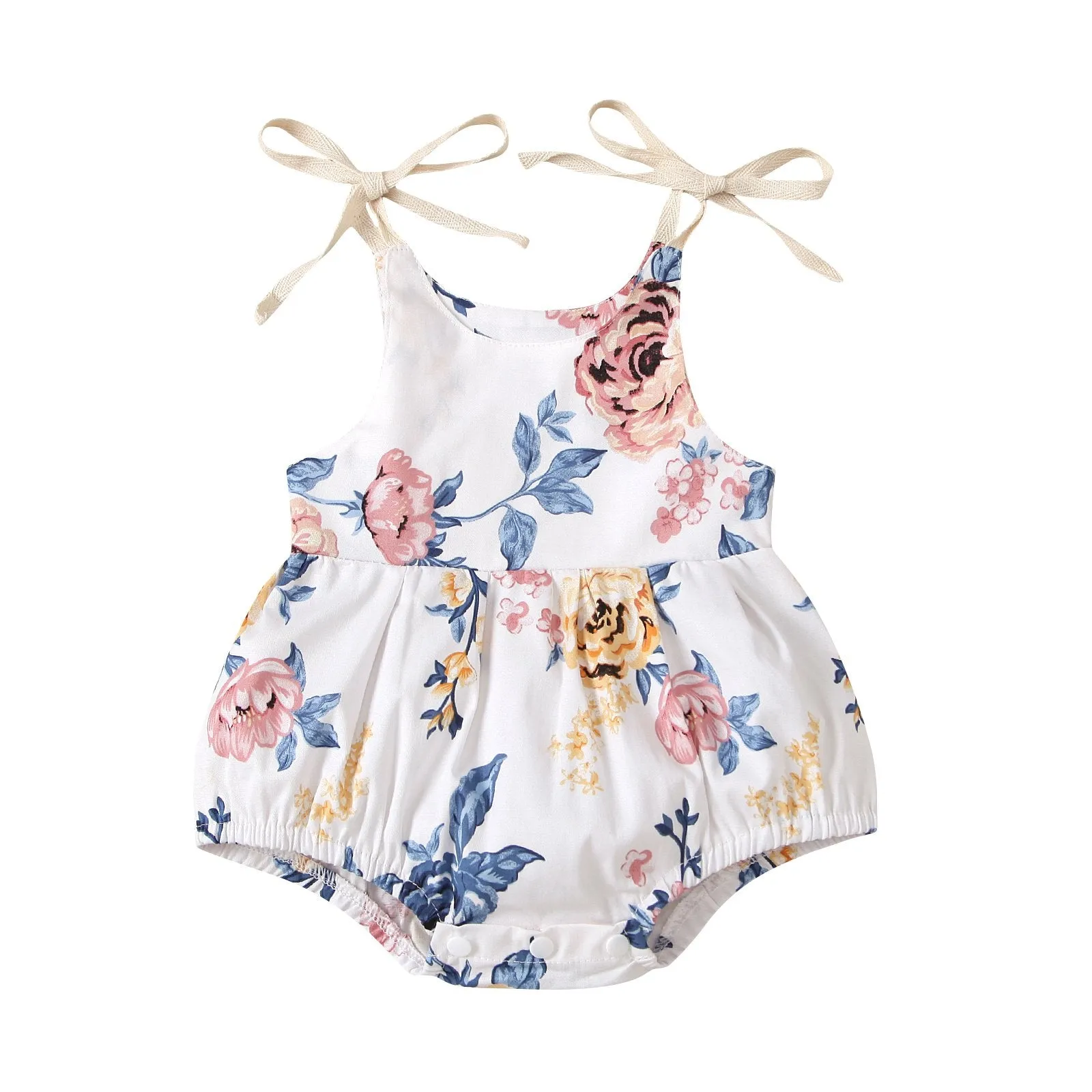 Baby Girl Floral Romper