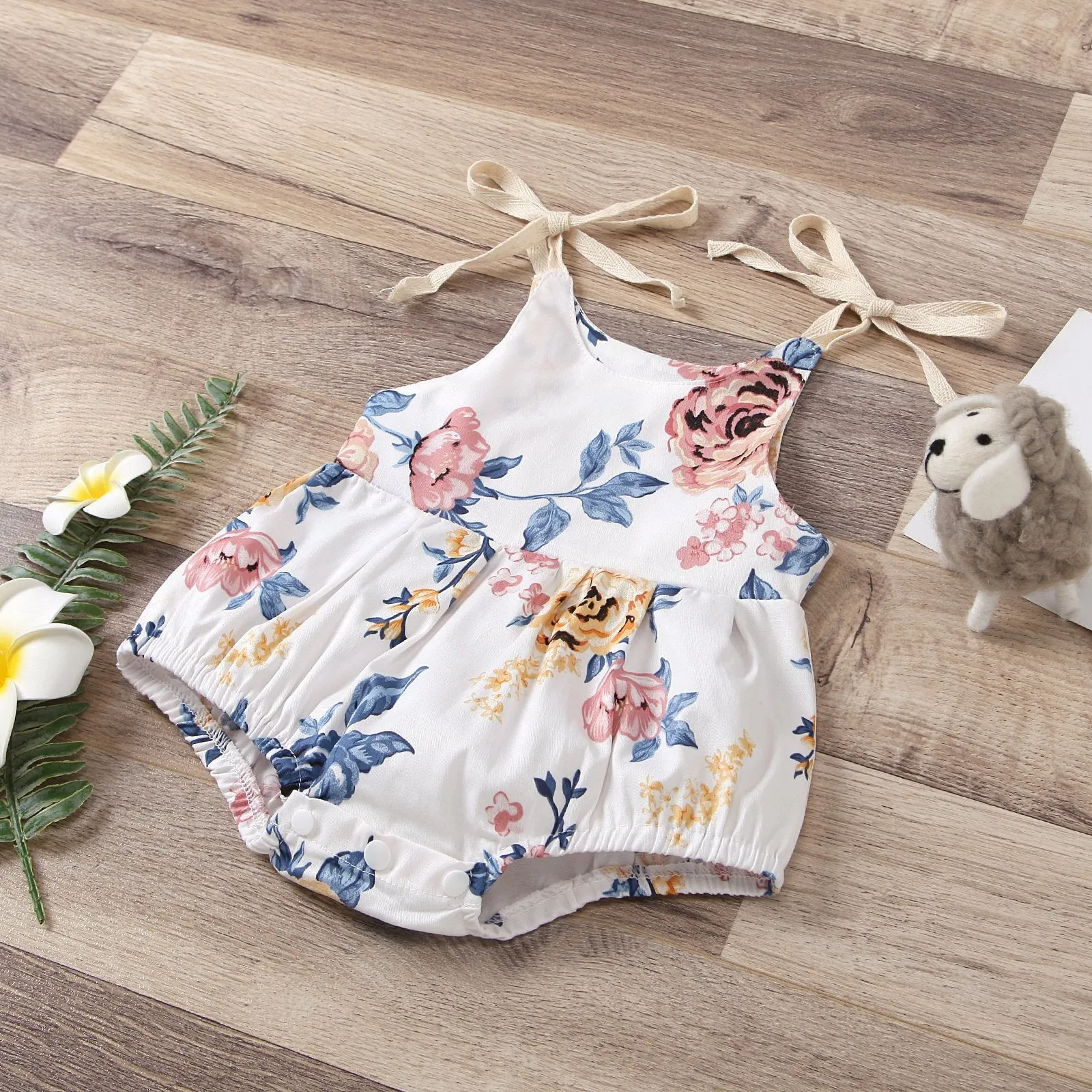 Baby Girl Floral Romper