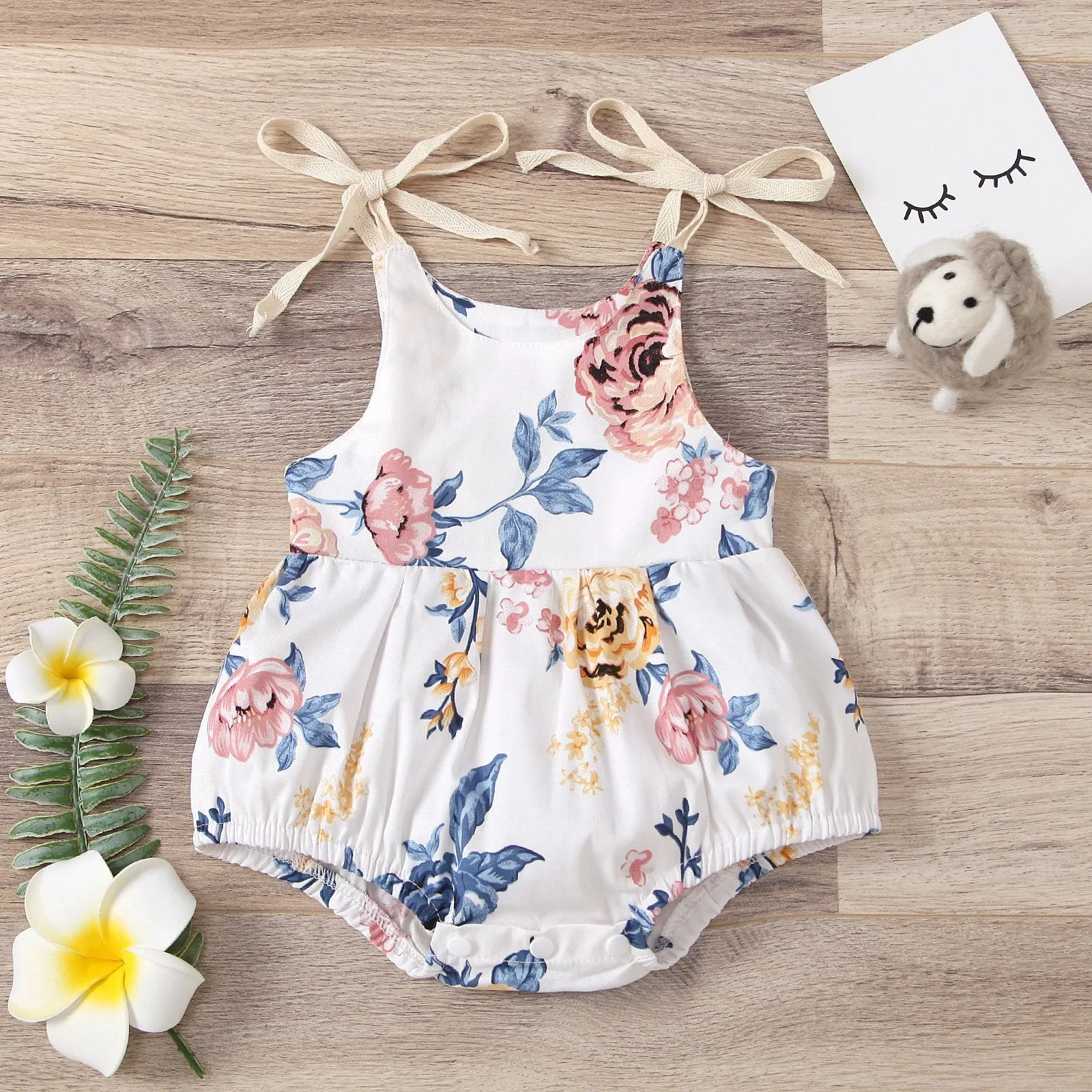 Baby Girl Floral Romper