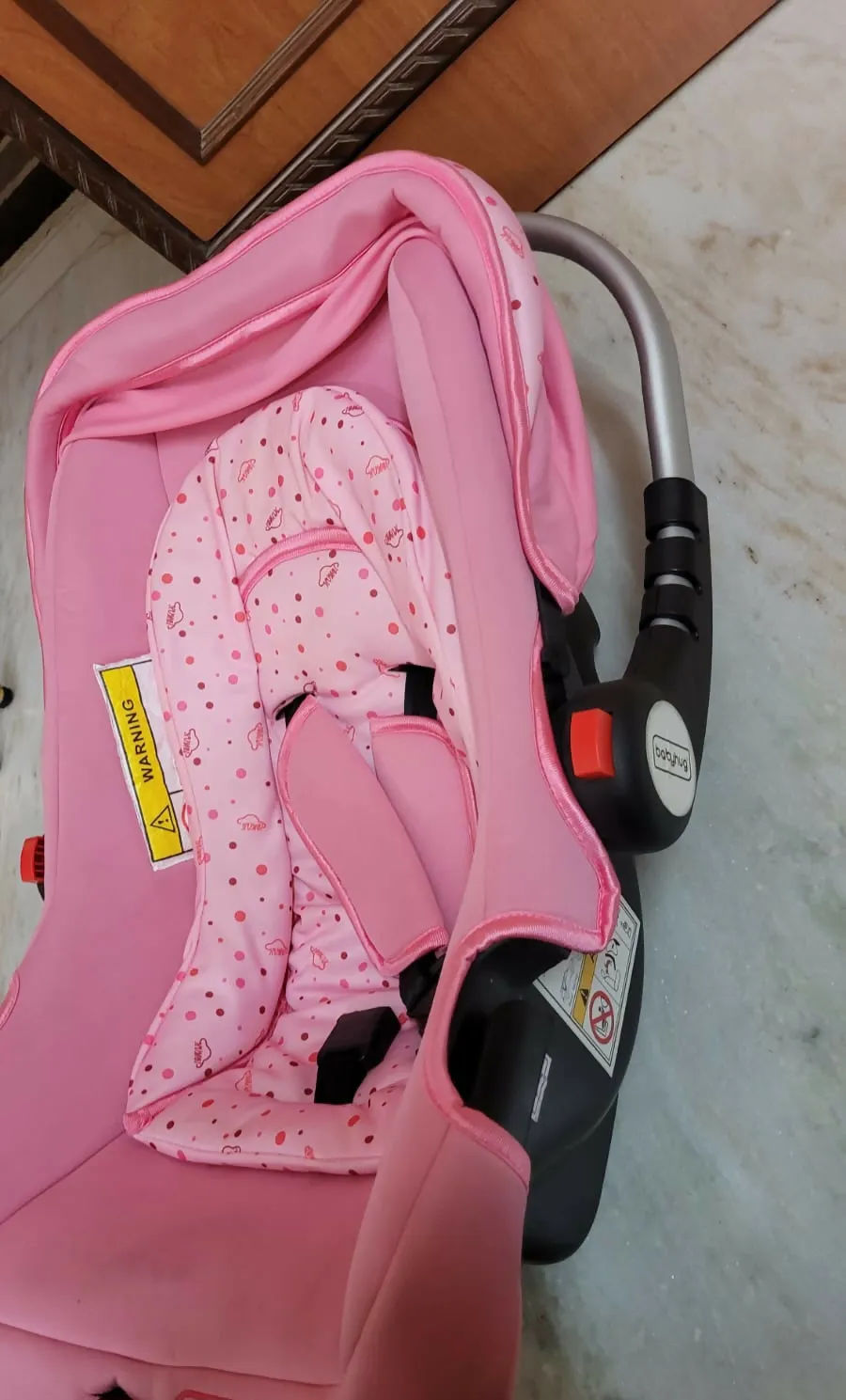 BABYHUG Amber Car Seat Cum Carry cot