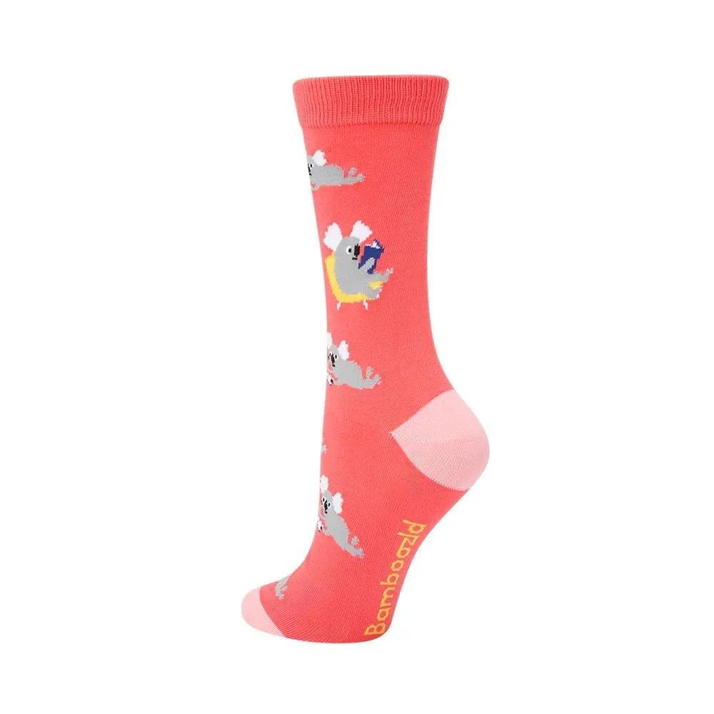 Bamboozld: Womens Scholar Koala Bamboo Sock