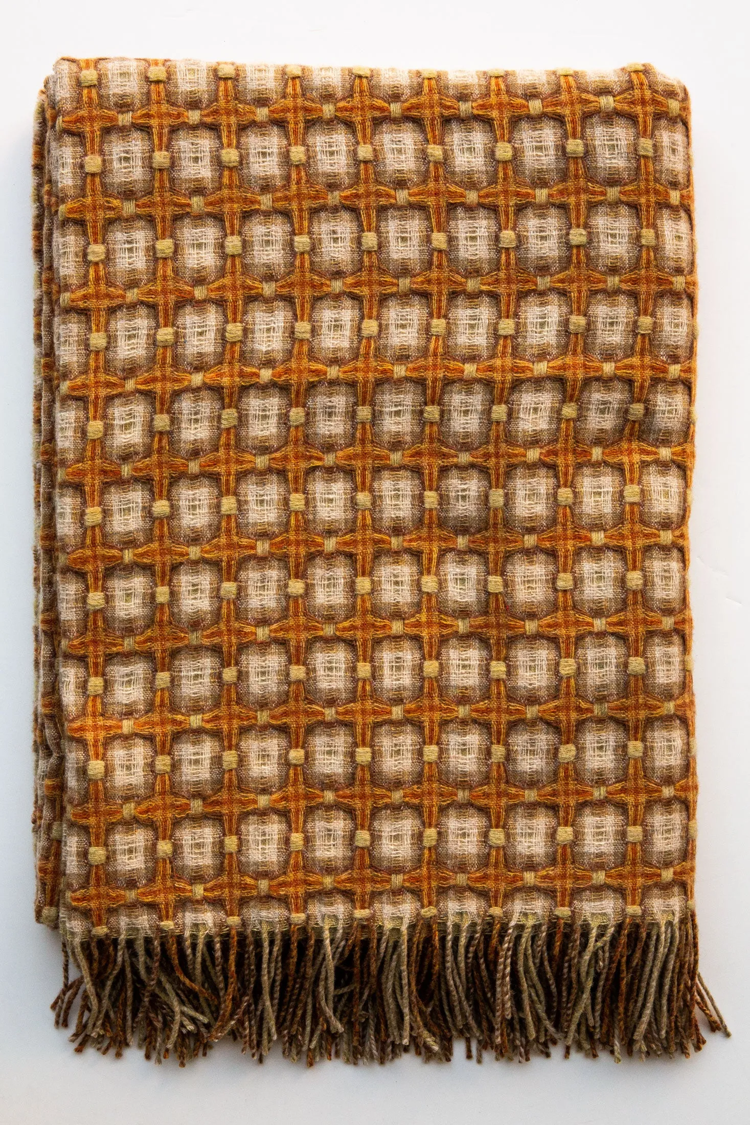 Basketweave Throw