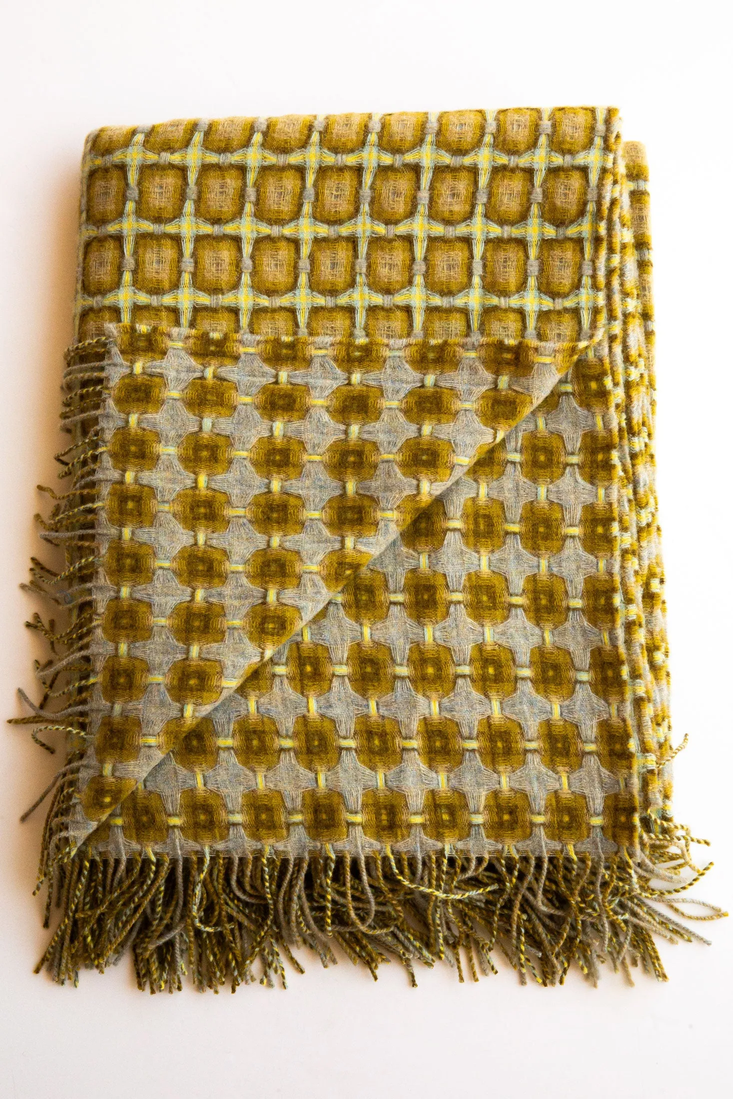 Basketweave Throw