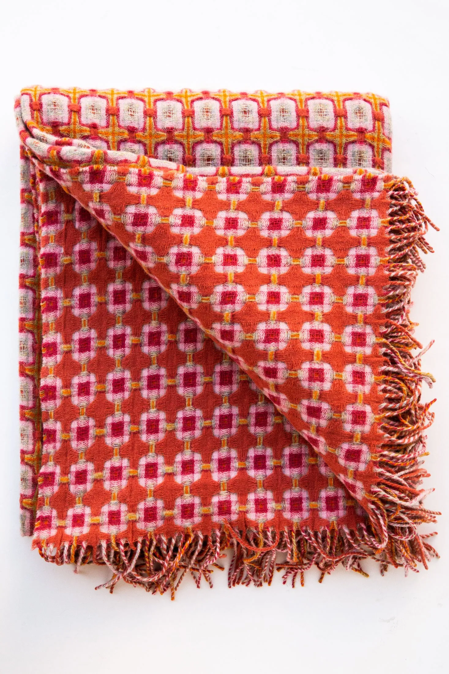 Basketweave Throw