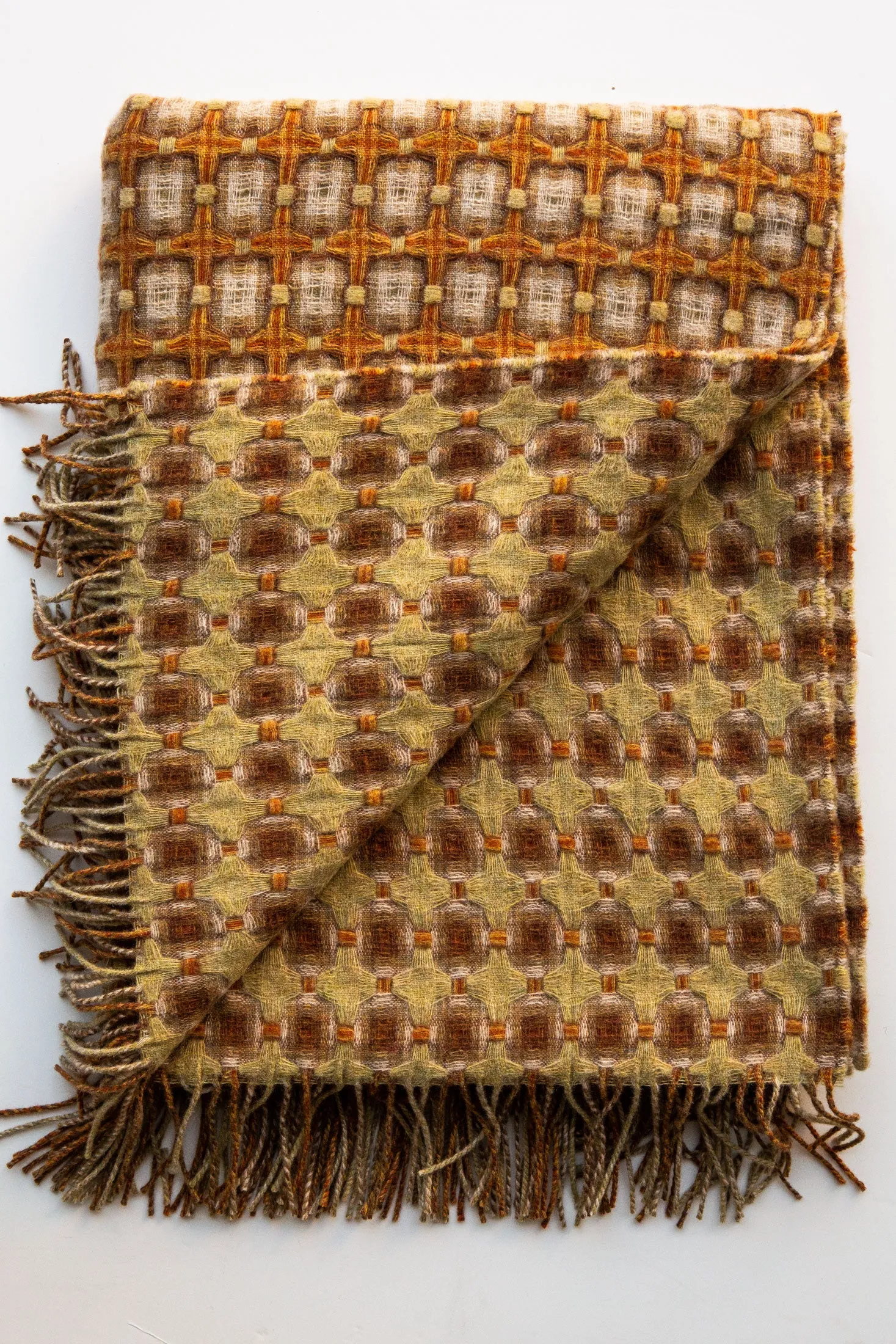 Basketweave Throw