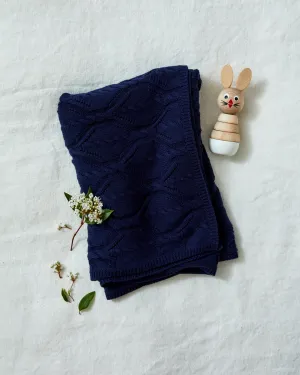 Beanstork Bonny Blanket - Navy