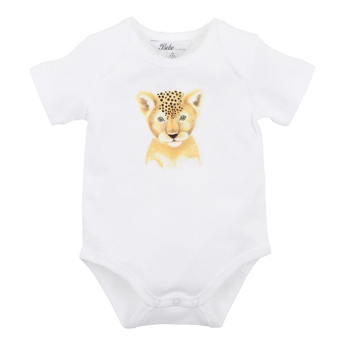 Bebe Riley Lion Cub Bodysuit (Size 0000-2)