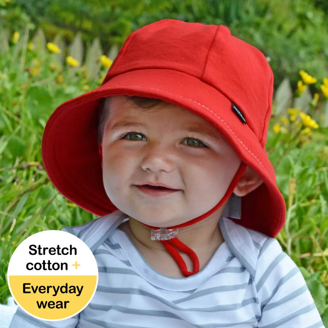 Bedhead Hats Toddler Bucket Sun Hat - Red