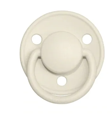 BIBS Pacifier De Lux Silicone 2 PK Ivory / Blush