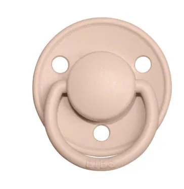 BIBS Pacifier De Lux Silicone 2 PK Ivory / Blush