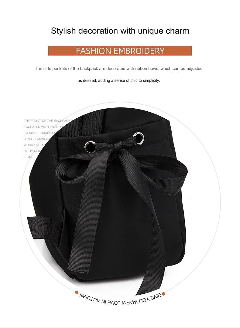 Black Backpack 4047