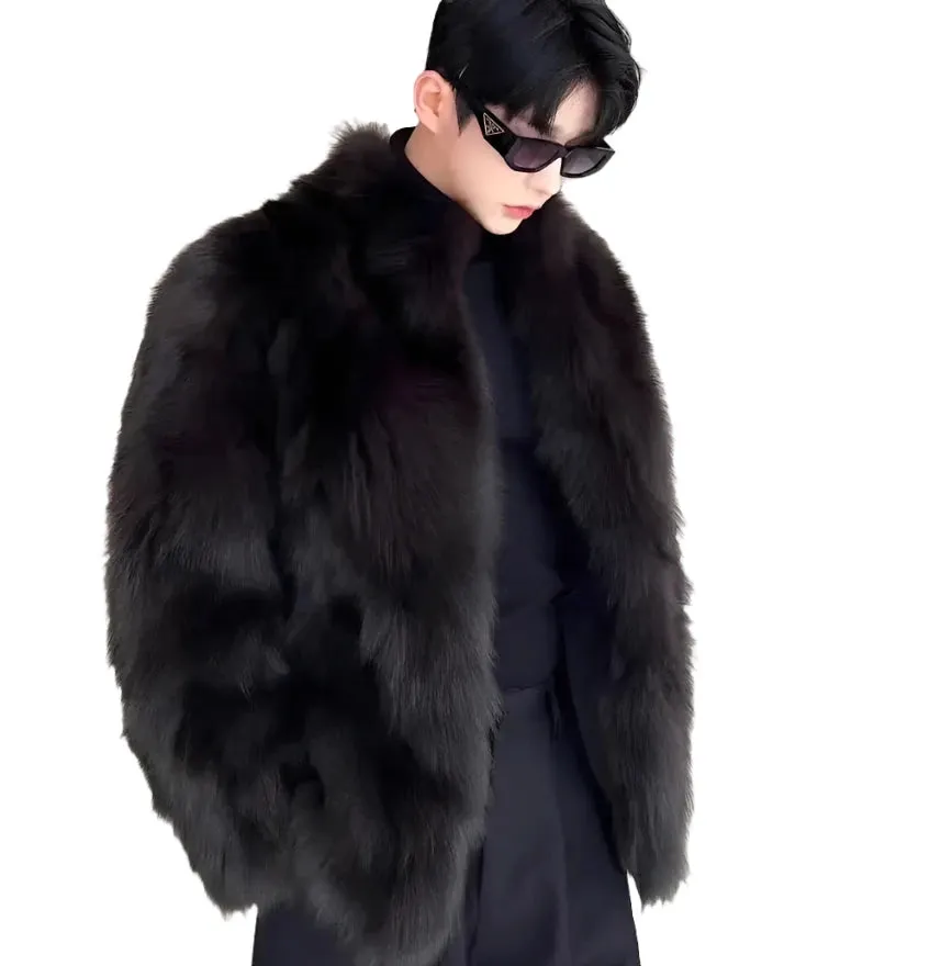 Black Fur Coat