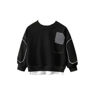 Black Patch Sweatshirt