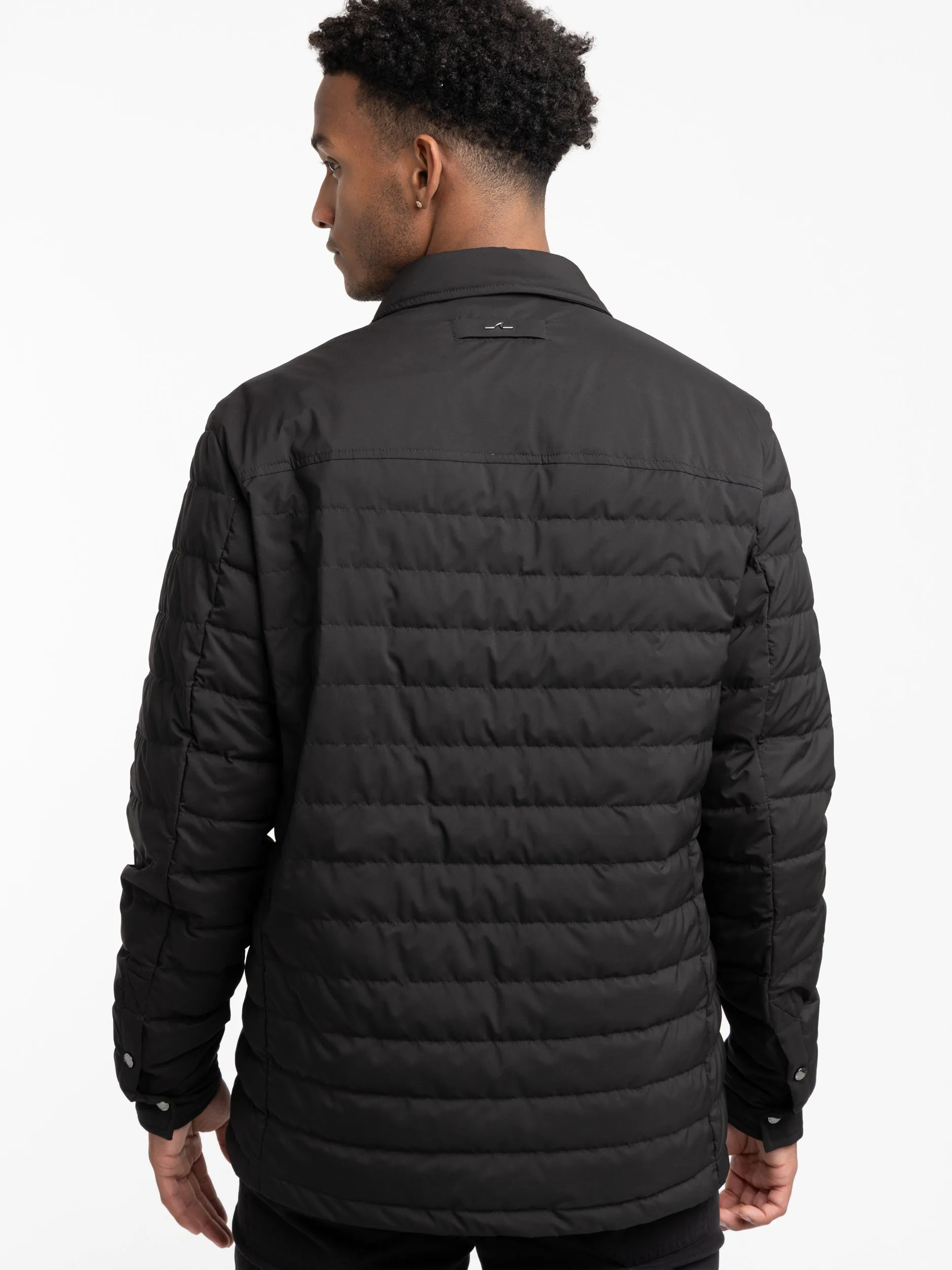 Black Typhoon Platinum Quilted Jacket