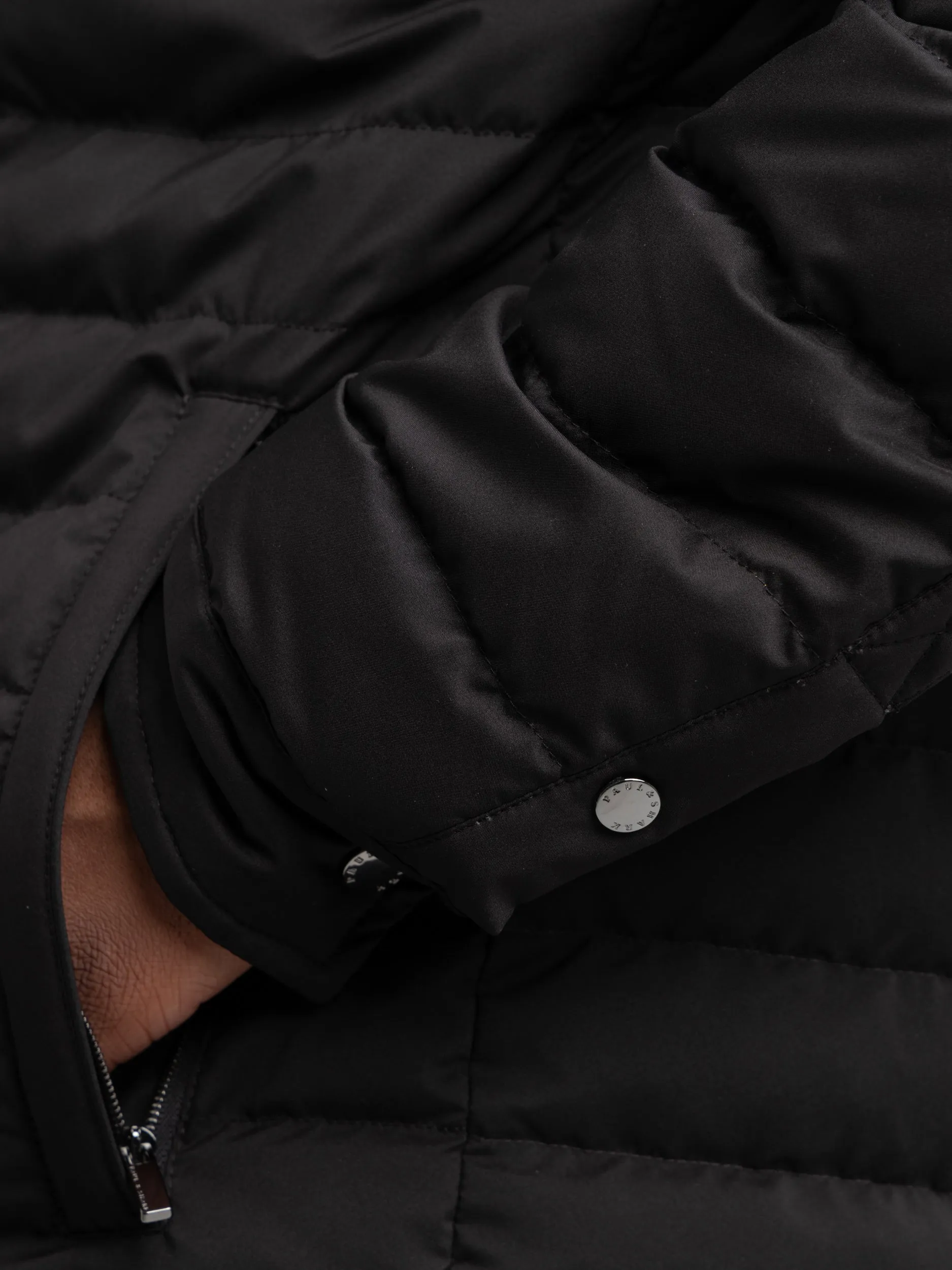 Black Typhoon Platinum Quilted Jacket