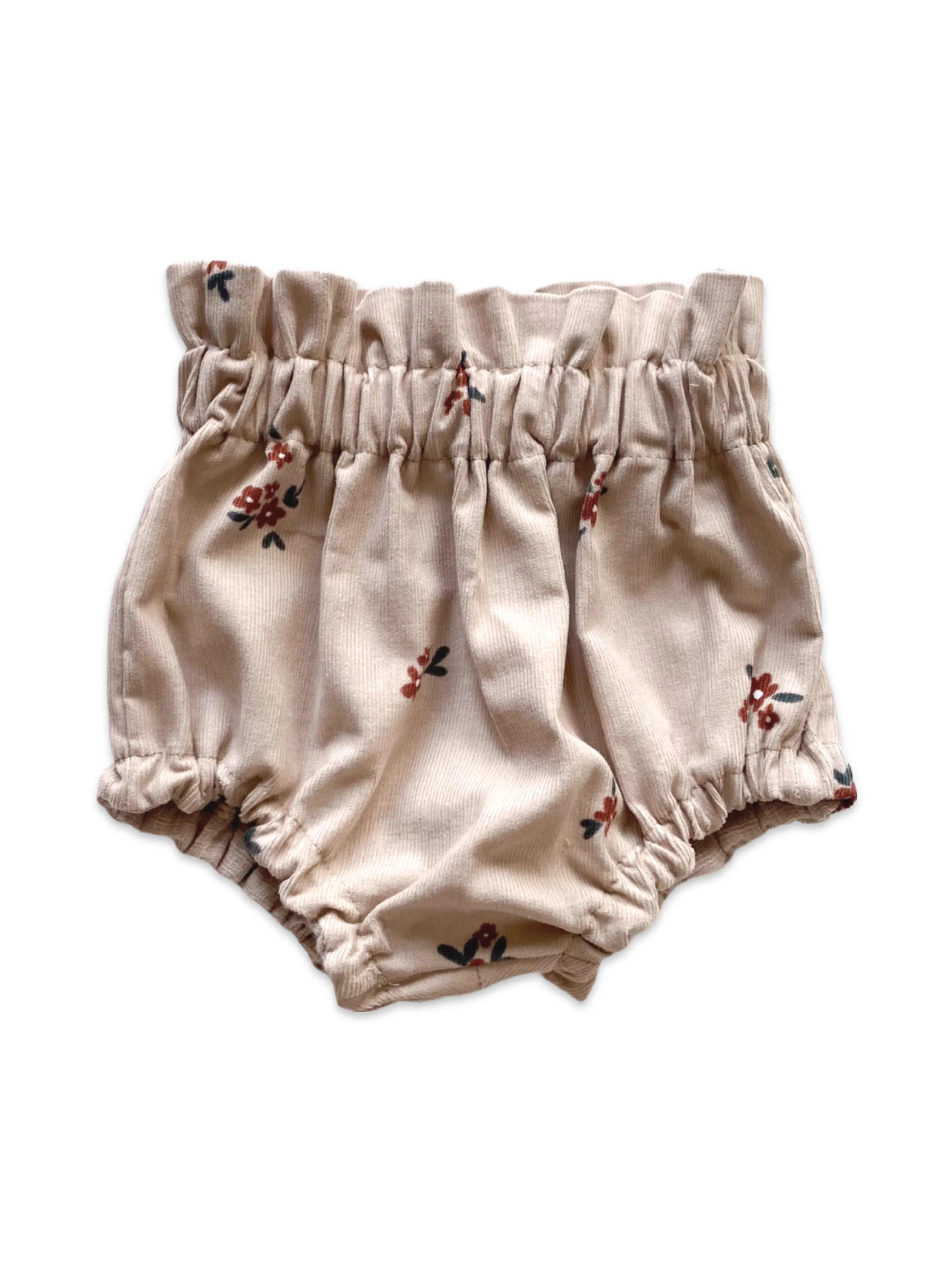 Bloomers / floral corduroy